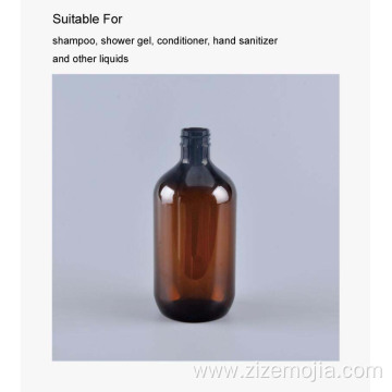 500ml High quality empty plastic pet shampoo bottle